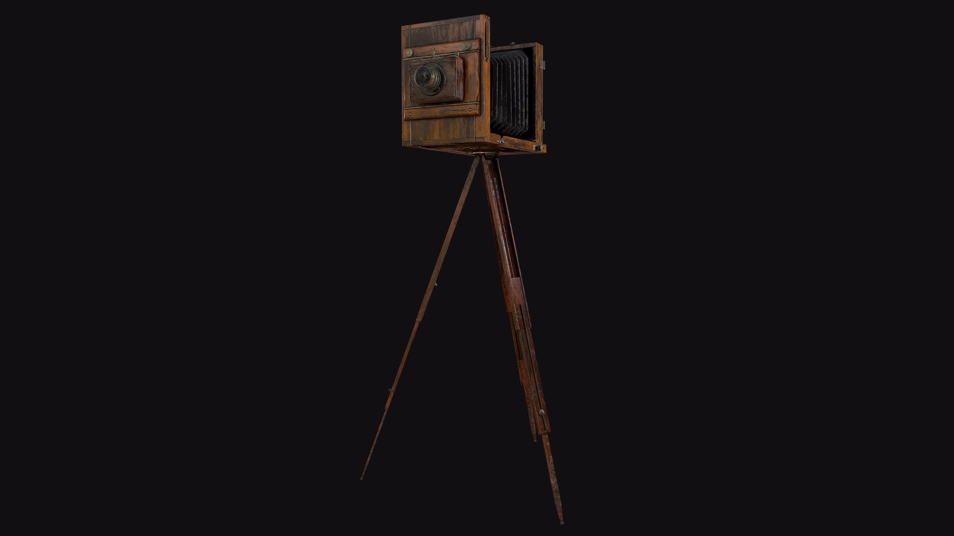 3D 19th century wet plate camera model https://p.turbosquid.com/ts-thumb/28/UoEYQd/xX/cam5/jpg/1621404339/1920x1080/fit_q87/277c52a76393392b31b4d19ca9a776e266a56762/cam5.jpg