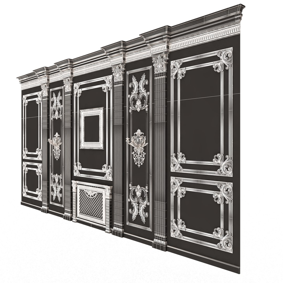 Boiserie Classic Wall Panels Collection 0202 3D model https://p.turbosquid.com/ts-thumb/28/W1M7PS/3I/wireframeboiserieclassicwallwithmouldings0103/jpg/1708718996/1920x1080/fit_q87/e53c6bb27d673bf0c4dc3e602082ca6f6c950467/wireframeboiserieclassicwallwithmouldings0103.jpg