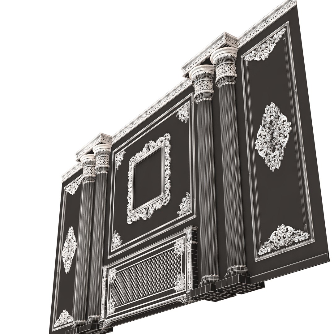 Boiserie Classic Wall Panels Collection 0202 3D model https://p.turbosquid.com/ts-thumb/28/W1M7PS/6k/wireframeboiserieclassicwallwithmouldings015/jpg/1708718893/1920x1080/fit_q87/9343306ea6e371c16f3b159136fcf0e4ea122308/wireframeboiserieclassicwallwithmouldings015.jpg