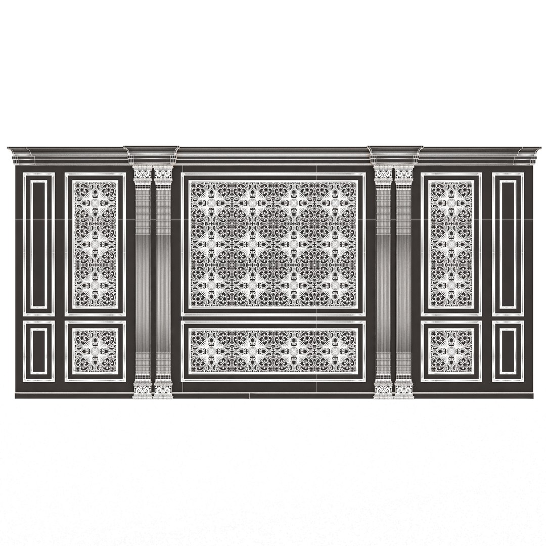 Boiserie Classic Wall Panels Collection 0202 3D model https://p.turbosquid.com/ts-thumb/28/W1M7PS/CX/wireframeboiserieclassicwallwithmouldings0181/jpg/1708719252/1920x1080/fit_q87/6027307e5b042025406ca21ebae2f5c7537fb145/wireframeboiserieclassicwallwithmouldings0181.jpg