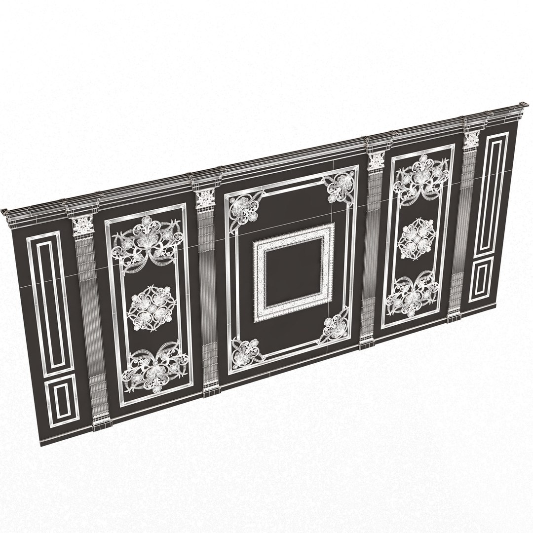 Boiserie Classic Wall Panels Collection 0202 3D model https://p.turbosquid.com/ts-thumb/28/W1M7PS/Hn/wireframeboiserieclassicwallwithmouldings0162/jpg/1708719231/1920x1080/fit_q87/b5e979ecd5234931c5e3c2c94652019793b1d72e/wireframeboiserieclassicwallwithmouldings0162.jpg