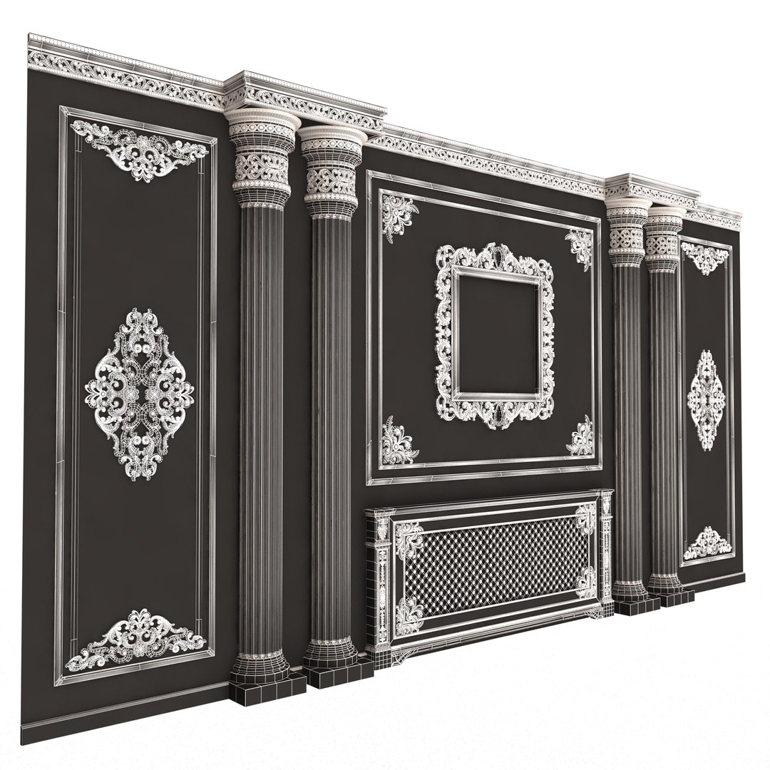 Boiserie Classic Wall Panels Collection 0202 3D model https://p.turbosquid.com/ts-thumb/28/W1M7PS/Kd/wireframeboiserieclassicwallwithmouldings014/jpg/1708718892/1920x1080/fit_q87/4efb552ed1718915398f9f08e786610ecf3299e1/wireframeboiserieclassicwallwithmouldings014.jpg