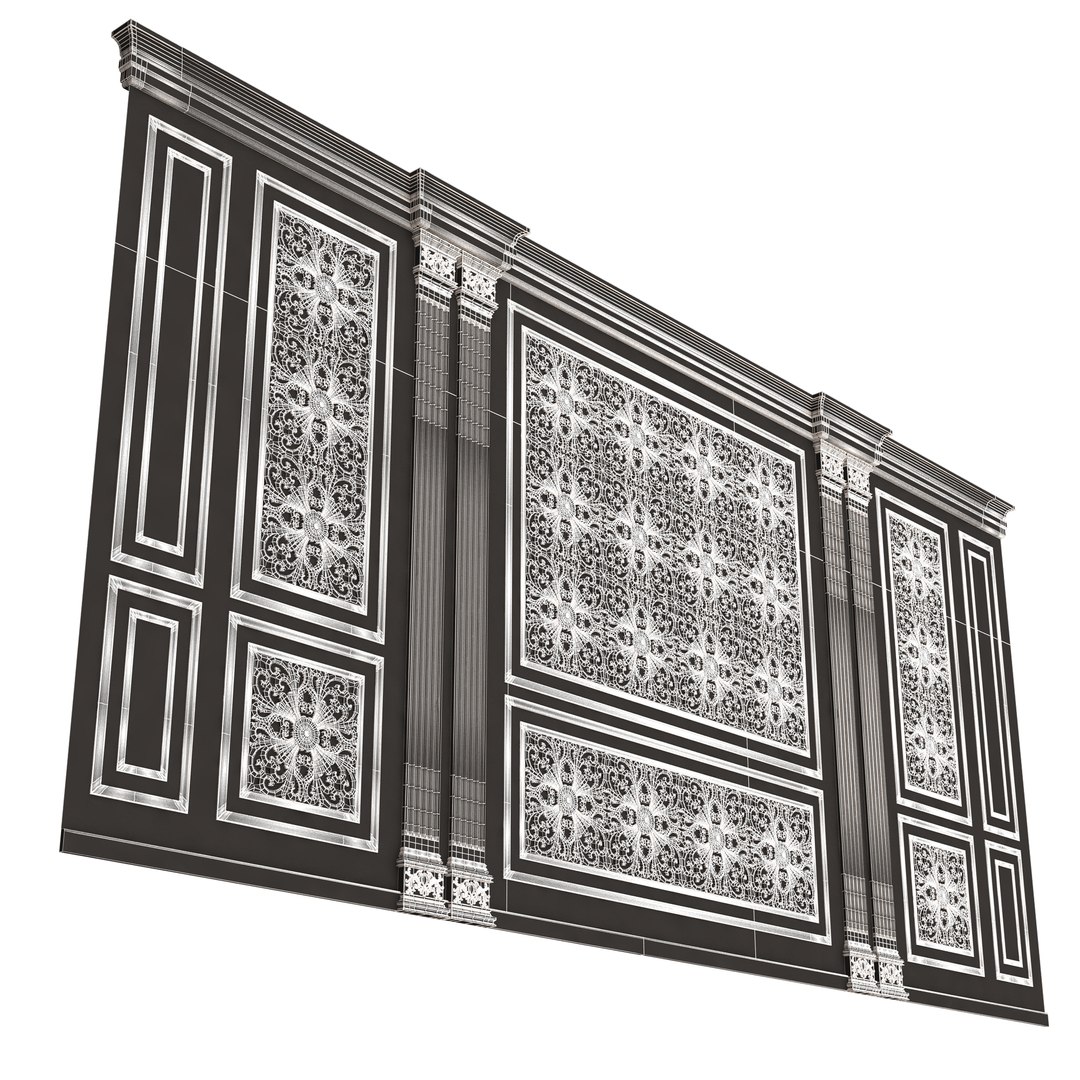 Boiserie Classic Wall Panels Collection 0202 3D model https://p.turbosquid.com/ts-thumb/28/W1M7PS/Qu/wireframeboiserieclassicwallwithmouldings0184/jpg/1708719253/1920x1080/fit_q87/c06f3ee0c60bd69fa9b3eb7f01673a24b2070189/wireframeboiserieclassicwallwithmouldings0184.jpg