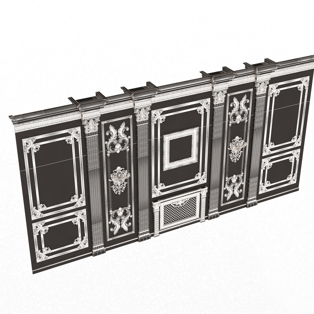 Boiserie Classic Wall Panels Collection 0202 3D model https://p.turbosquid.com/ts-thumb/28/W1M7PS/Wd/wireframeboiserieclassicwallwithmouldings0102/jpg/1708718996/1920x1080/fit_q87/c342261c17e3c90499c468799d62fc5a9cd62fb4/wireframeboiserieclassicwallwithmouldings0102.jpg