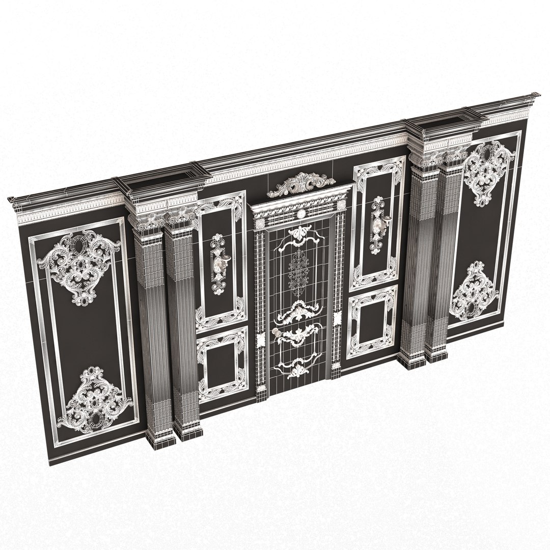 Boiserie Classic Wall Panels Collection 0202 3D model https://p.turbosquid.com/ts-thumb/28/W1M7PS/aq/wireframeboiserieclassicwallwithmouldings082/jpg/1708718984/1920x1080/fit_q87/97c6ce0a99e31875cf52c4df8dc245189e6c2df9/wireframeboiserieclassicwallwithmouldings082.jpg