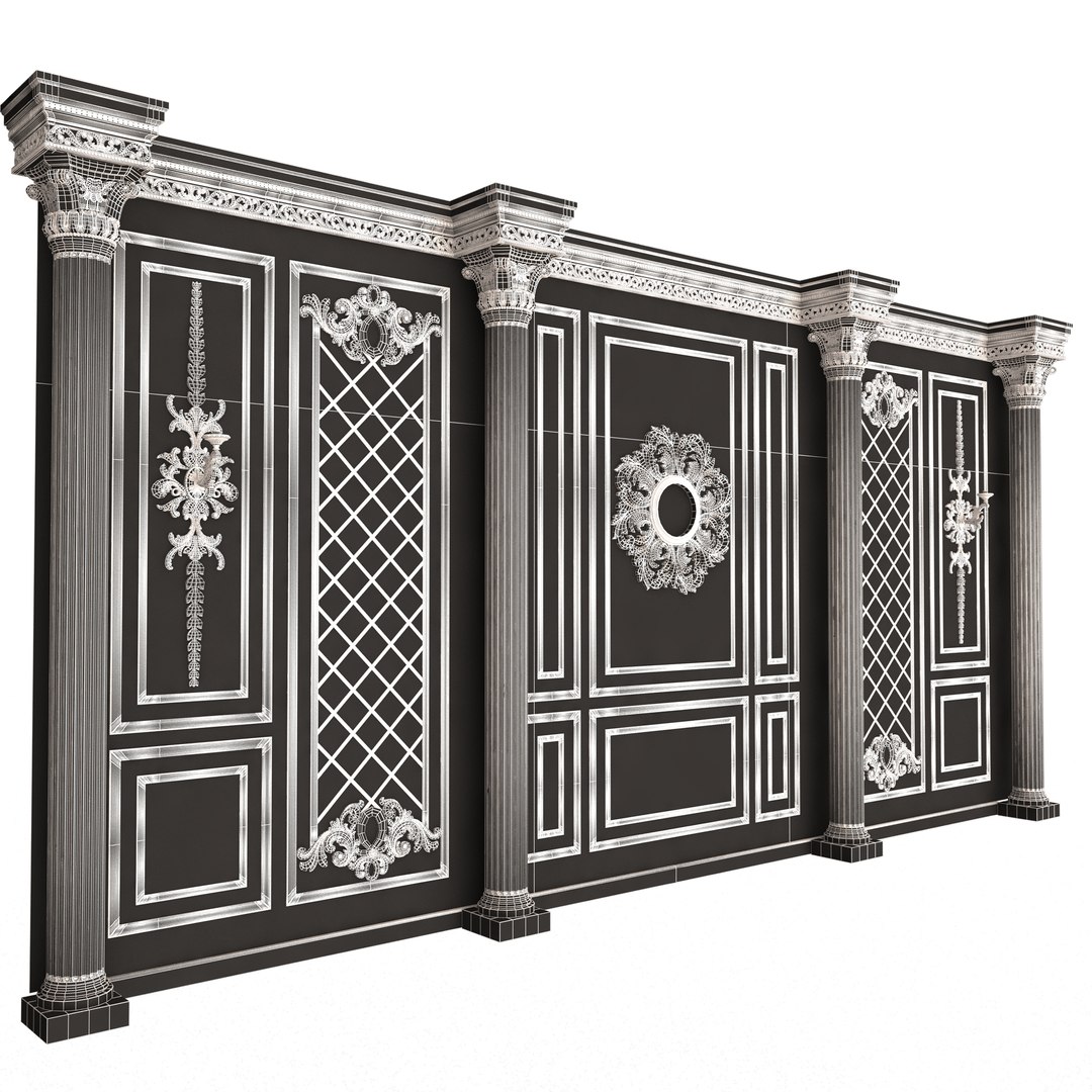 Boiserie Classic Wall Panels Collection 0202 3D model https://p.turbosquid.com/ts-thumb/28/W1M7PS/eN/wireframeboiserieclassicwallwithmouldings054/jpg/1708718923/1920x1080/fit_q87/5a09729d78502178c7eb655c0eb65d60d6ce30f4/wireframeboiserieclassicwallwithmouldings054.jpg