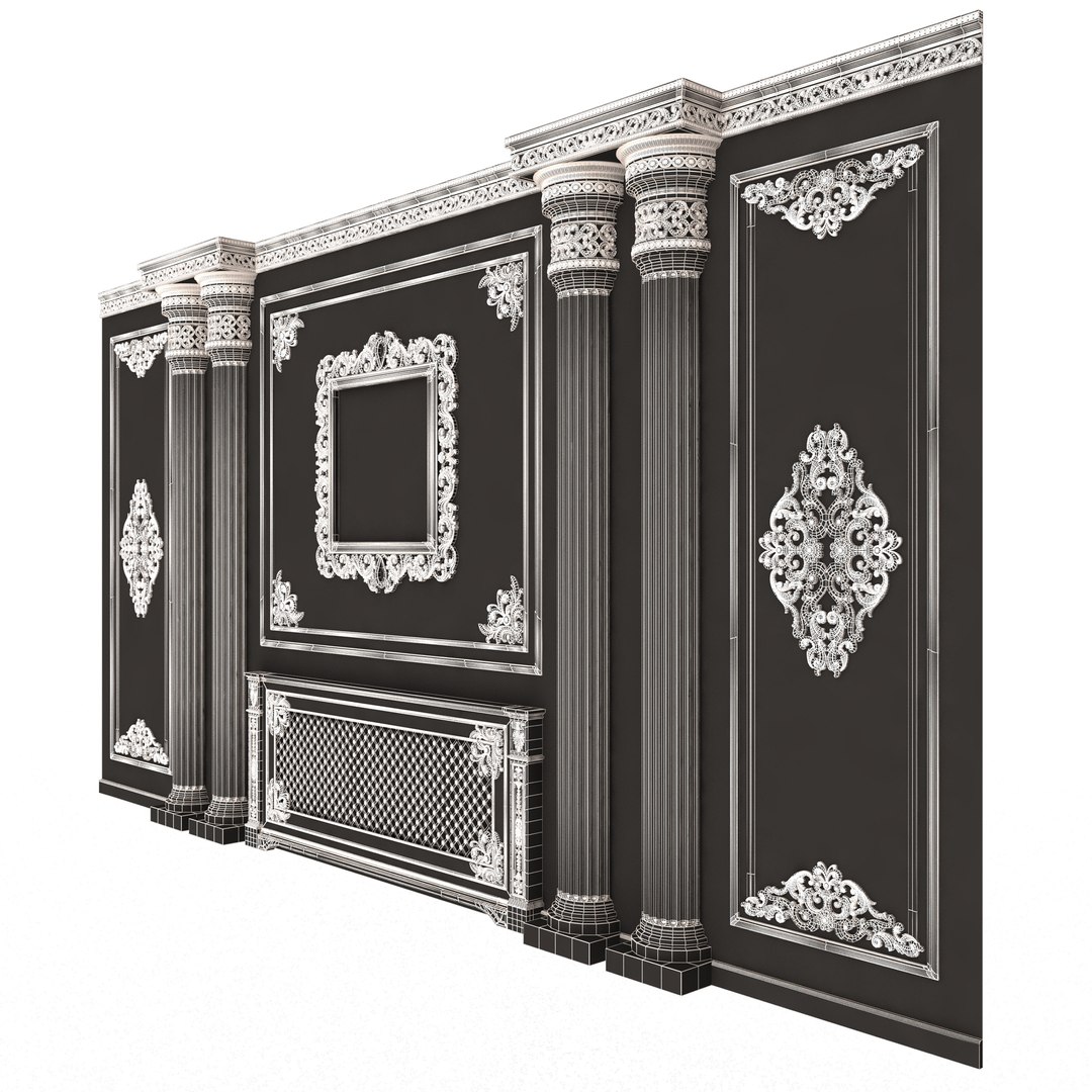 Boiserie Classic Wall Panels Collection 0202 3D model https://p.turbosquid.com/ts-thumb/28/W1M7PS/eY/wireframeboiserieclassicwallwithmouldings013/jpg/1708718892/1920x1080/fit_q87/539a7d3213f87719a2dc6dd96d56d836100ab678/wireframeboiserieclassicwallwithmouldings013.jpg