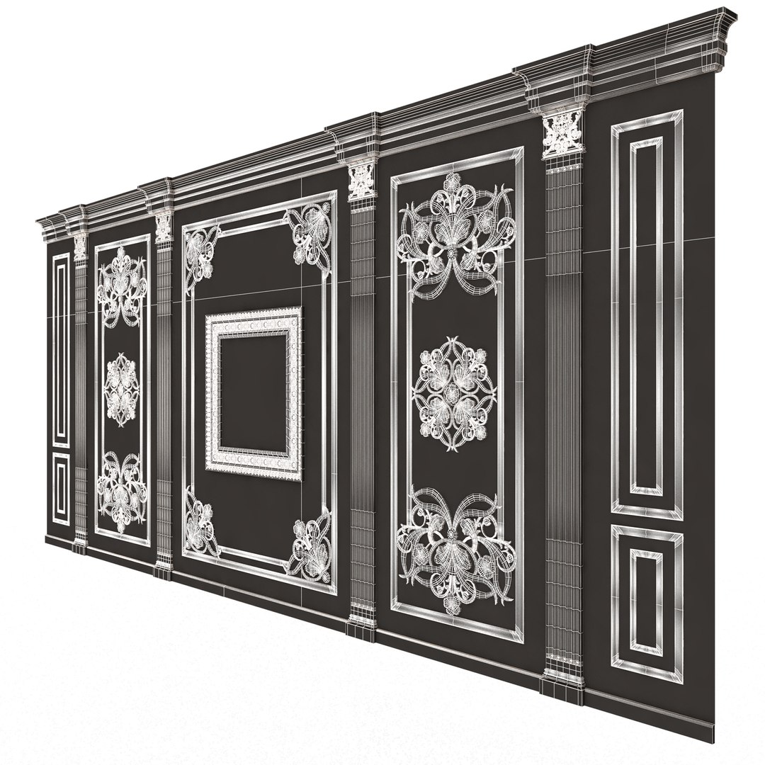 Boiserie Classic Wall Panels Collection 0202 3D model https://p.turbosquid.com/ts-thumb/28/W1M7PS/qZ/wireframeboiserieclassicwallwithmouldings0163/jpg/1708719226/1920x1080/fit_q87/6d32f62a4ca01b43cbad31c881d27efd0f687ecb/wireframeboiserieclassicwallwithmouldings0163.jpg