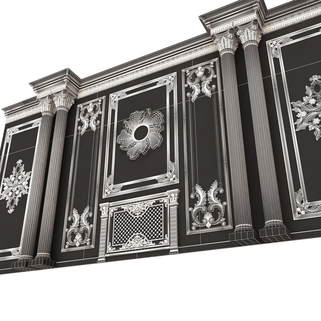 Boiserie Classic Wall Panels Collection 0202 3D model https://p.turbosquid.com/ts-thumb/28/W1M7PS/tV/wireframeboiserieclassicwallwithmouldings0115/jpg/1708719061/1920x1080/fit_q87/878b4f88a234bf53bba57cfb351d516e09aeede3/wireframeboiserieclassicwallwithmouldings0115.jpg