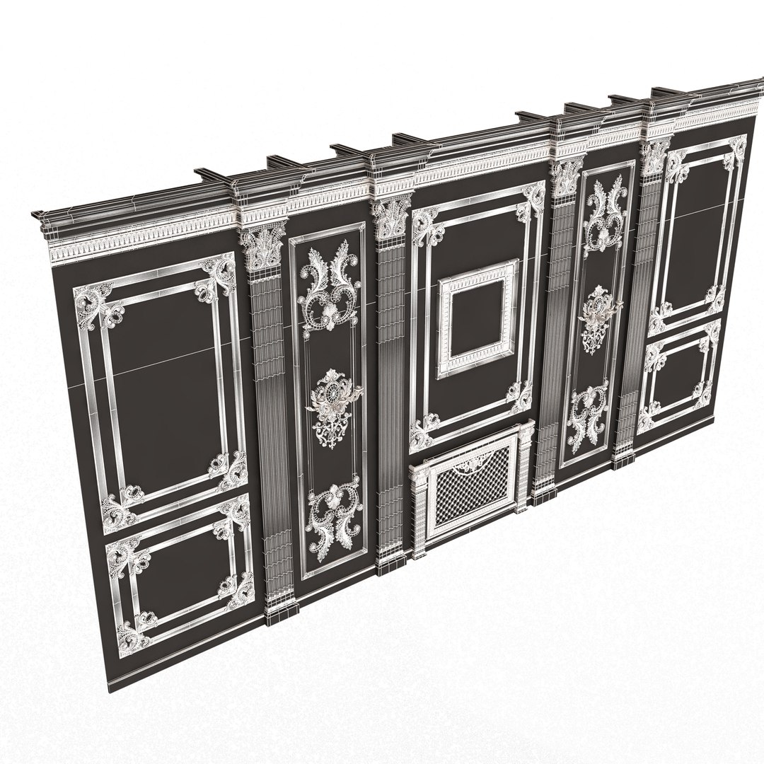 Boiserie Classic Wall Panels Collection 0202 3D model https://p.turbosquid.com/ts-thumb/28/W1M7PS/vj/wireframeboiserieclassicwallwithmouldings0104/jpg/1708718999/1920x1080/fit_q87/dcb8bb2dcefc786f268efa7dff0cc75ed6d97615/wireframeboiserieclassicwallwithmouldings0104.jpg
