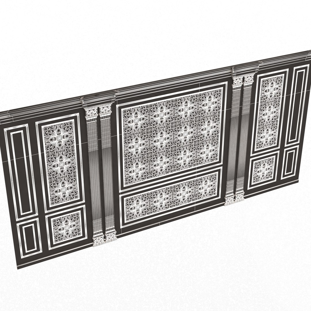 Boiserie Classic Wall Panels Collection 0202 3D model https://p.turbosquid.com/ts-thumb/28/W1M7PS/yu/wireframeboiserieclassicwallwithmouldings0182/jpg/1708719253/1920x1080/fit_q87/844c99cb4d2eaec76a52f323377ad9f6a1f92ab7/wireframeboiserieclassicwallwithmouldings0182.jpg