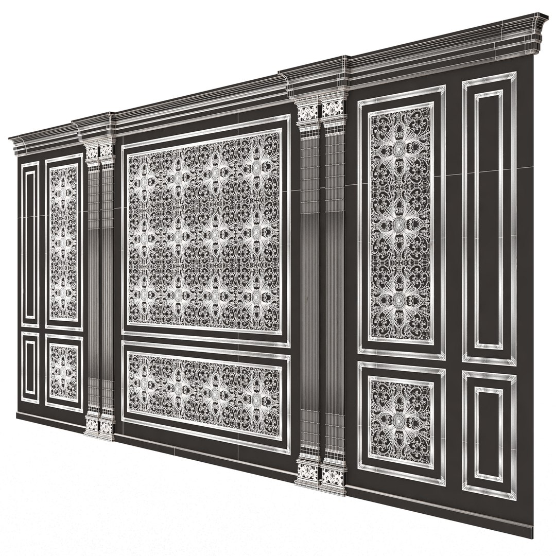 Boiserie Classic Wall Panels Collection 0202 3D model https://p.turbosquid.com/ts-thumb/28/W1M7PS/zW/wireframeboiserieclassicwallwithmouldings0183/jpg/1708719253/1920x1080/fit_q87/b91e62913dfa8eab0d43fdbdbd1ea9ac414bde8f/wireframeboiserieclassicwallwithmouldings0183.jpg