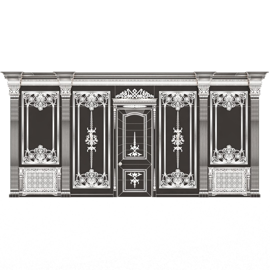 Boiserie Classic Wall Panels Collection 0202 3D model https://p.turbosquid.com/ts-thumb/28/W1M7PS/zt/wireframeboiserieclassicwallwithmouldings091/jpg/1708718988/1920x1080/fit_q87/3515c68dcc3f774fa13b5d4b7afd72957a2475e8/wireframeboiserieclassicwallwithmouldings091.jpg