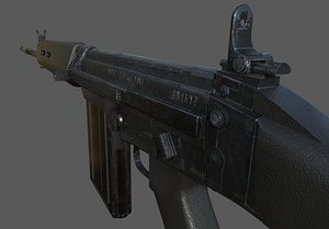 3D l7 gpmg machine gun - TurboSquid 1423636