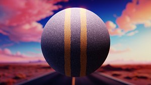 Procedural Asphalt Shader - Realistic Road Texture Node