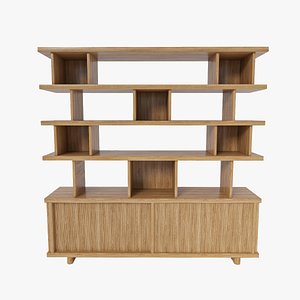3D Marin Shelving Unit