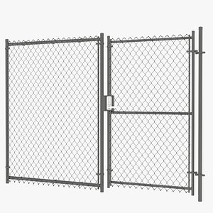 3D door link fence
