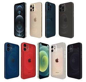 apple iphone 12 mini 3D model