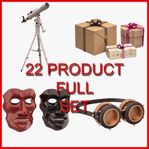 Hobby and Decor Set 04 (22 Product)