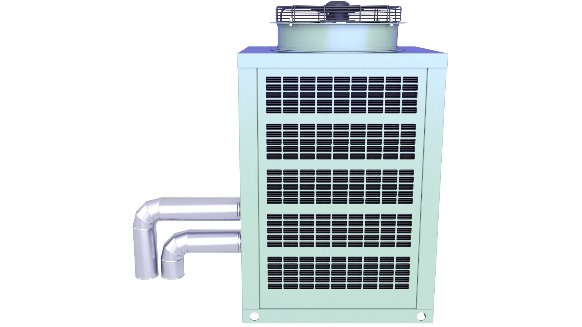 Industrial Rooftop Chiller MP 18 model - TurboSquid 2098383