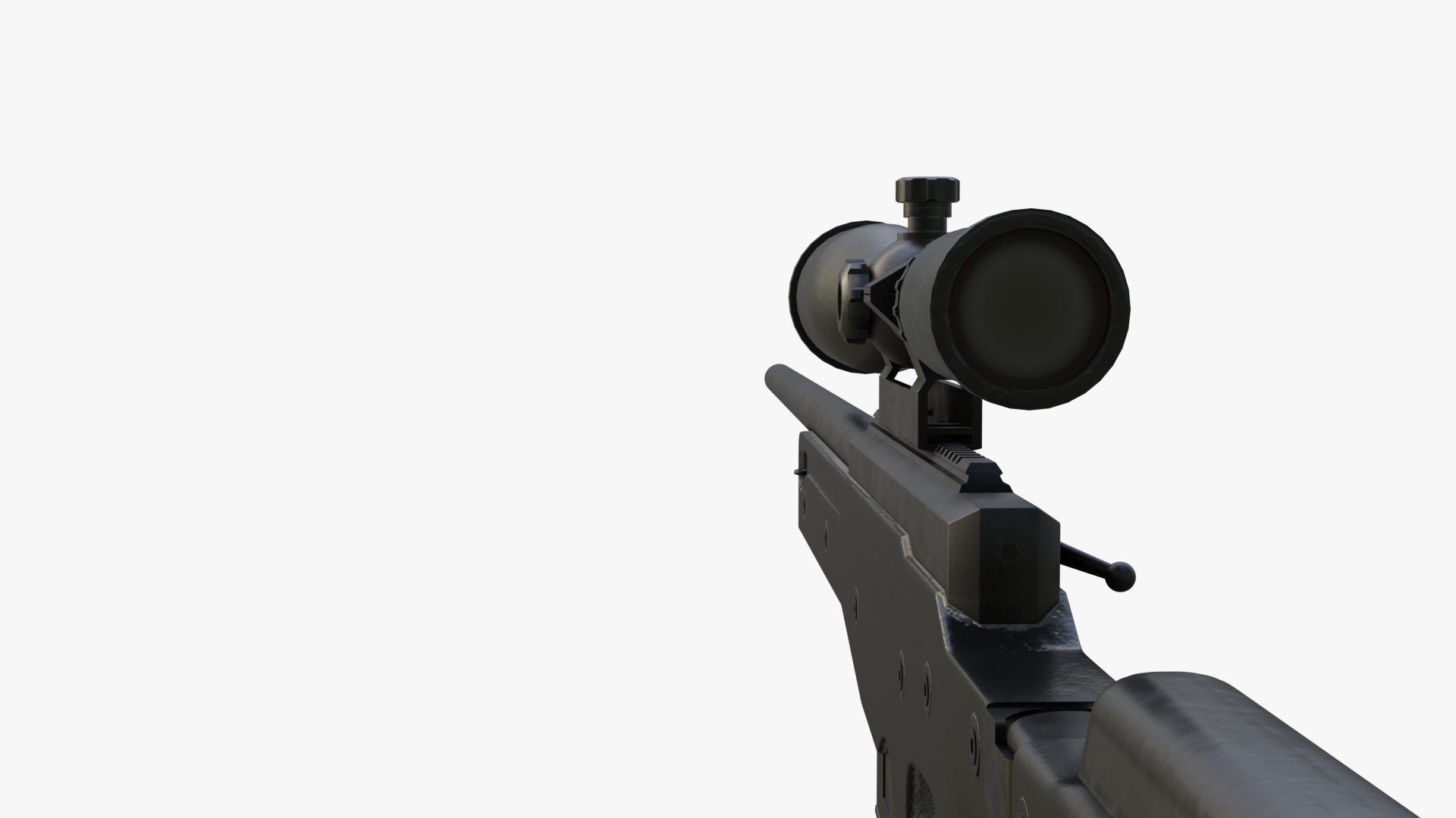 Awp Sniper Rifle 3d Turbosquid 2034880