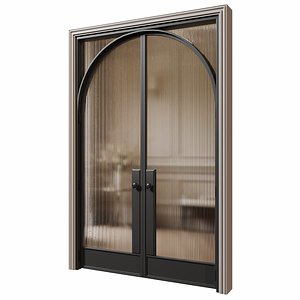 Glass door 3D model