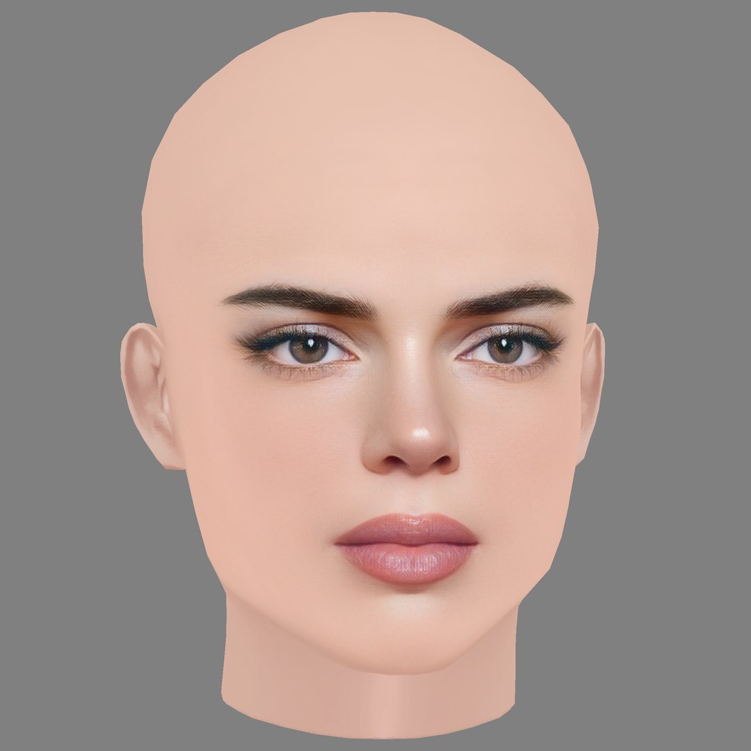 3D Kendall Jenner Head - No Hair - Low poly head for game model https://p.turbosquid.com/ts-thumb/28/x6sdUb/2D/08/png/1763440621/1920x1080/fit_q87/2802f6170fb5192934a49436767f6056c1fdd323/08.jpg