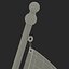 Wyścigowa flaga 3D model
