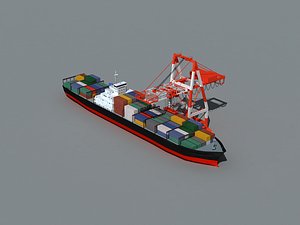 cargo shipcranes