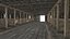 Wooden Livestock Barn and Cow 3D model