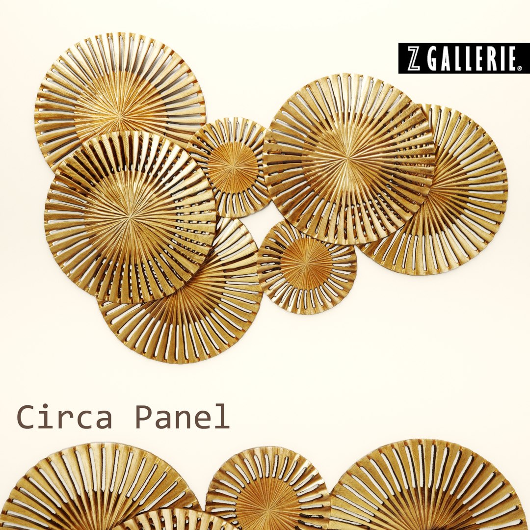 circa panel z gallerie 3d model