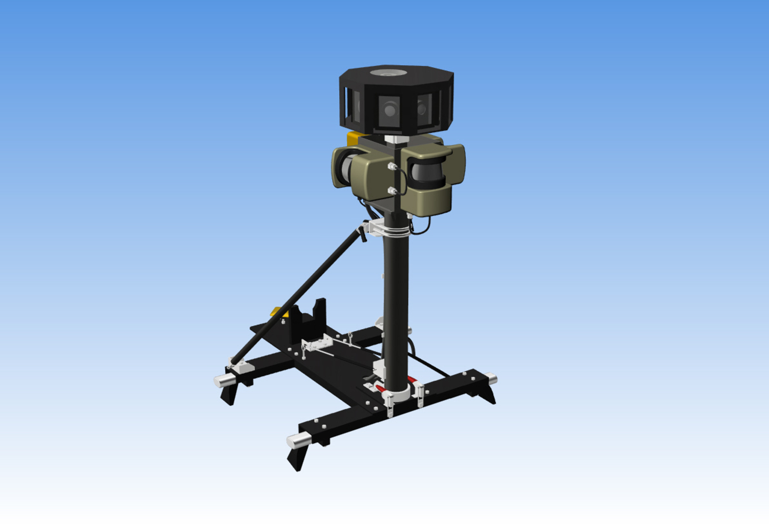 car camera 3d model
