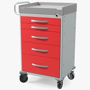 General Purpose Medical Cart with Drawers