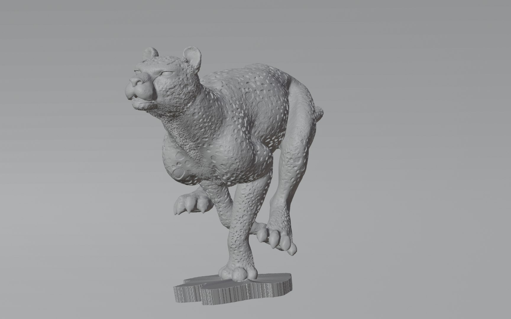 We Are Fit 3D Cobalt Cheetah Top main image 0