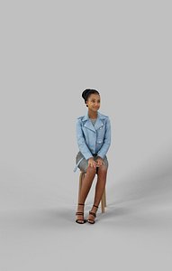 character casual 3D model
