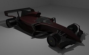 f1 2026 concept car 3D model