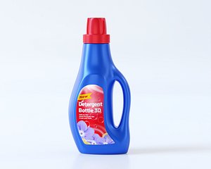Detergent Bottle 3D