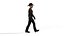 Vieil homme Cow-boy de ranch occidental moderne