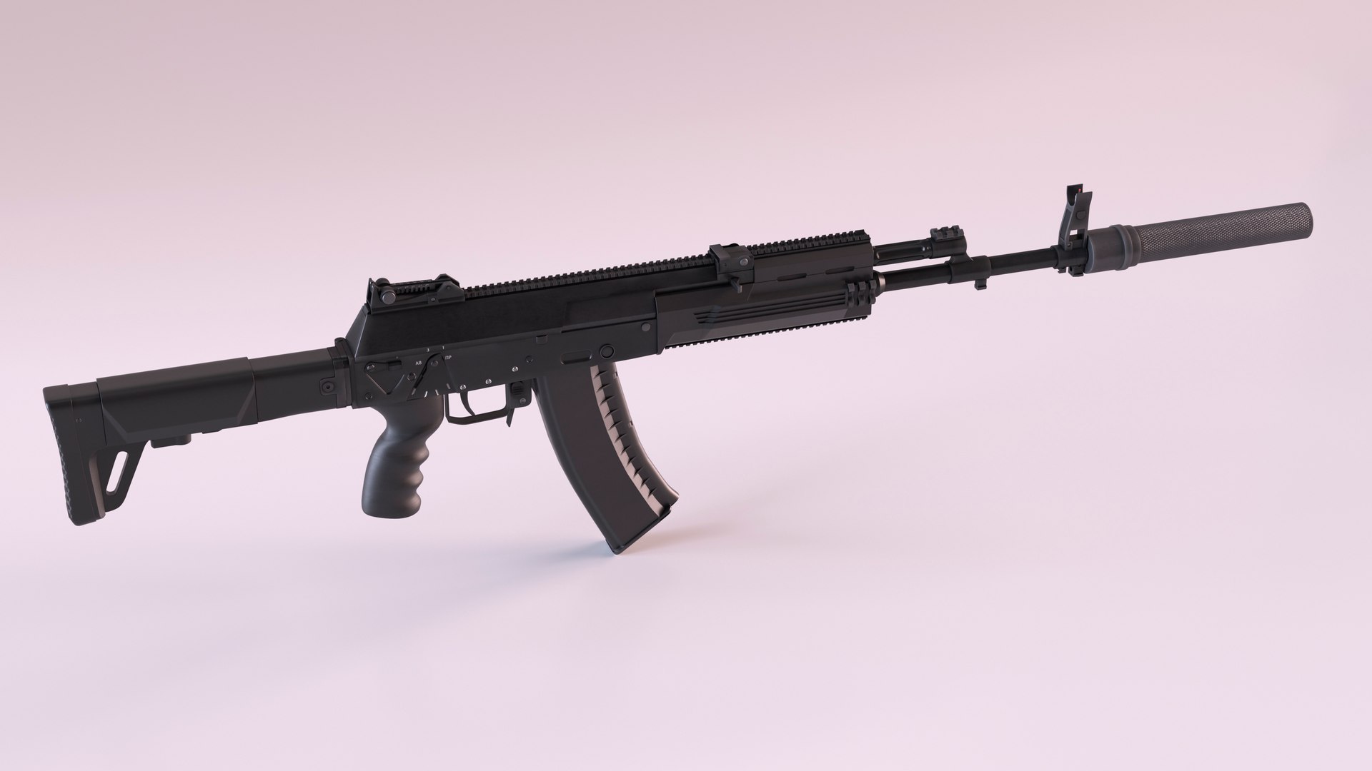 3D Assault Rifle AK-12 2011 with Suppressor New model https://p.turbosquid.com/ts-thumb/29/Hj4g0A/Hj/assaultrifleak122011withsuppressornew3dsmodel008/jpg/1695812169/1920x1080/fit_q87/2faa697a988abe5855f74f492eed210c65d5413e/assaultrifleak122011withsuppressornew3dsmodel008.jpg