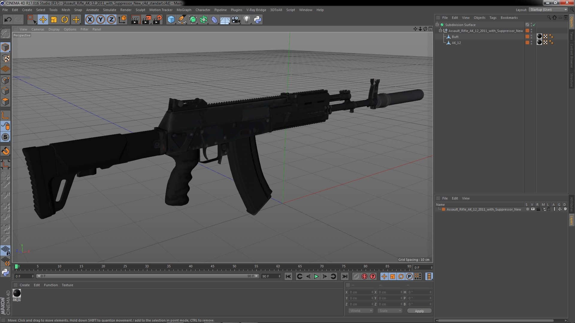 3D Assault Rifle AK-12 2011 with Suppressor New model https://p.turbosquid.com/ts-thumb/29/Hj4g0A/y5/assaultrifleak122011withsuppressornew3dsmodel023/jpg/1695812233/1920x1080/fit_q87/3ea509bb0d4b160be28824be1482b249192a2996/assaultrifleak122011withsuppressornew3dsmodel023.jpg
