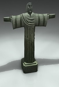 3d model of statue