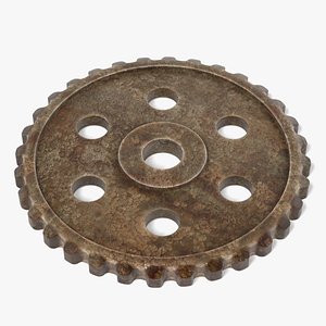 3dsmax gear wheel