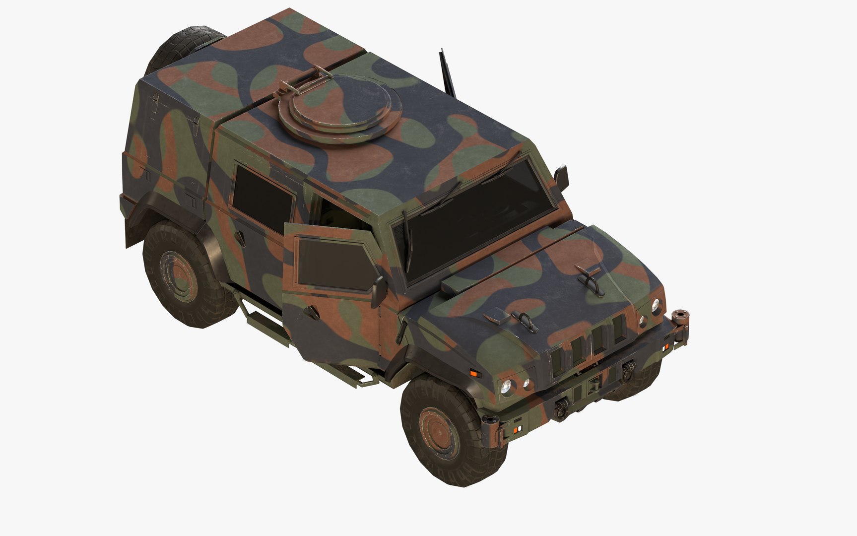 Iveco LMV Light Multirole Vehicle LODs Game Ready 3D Model - TurboSquid ...