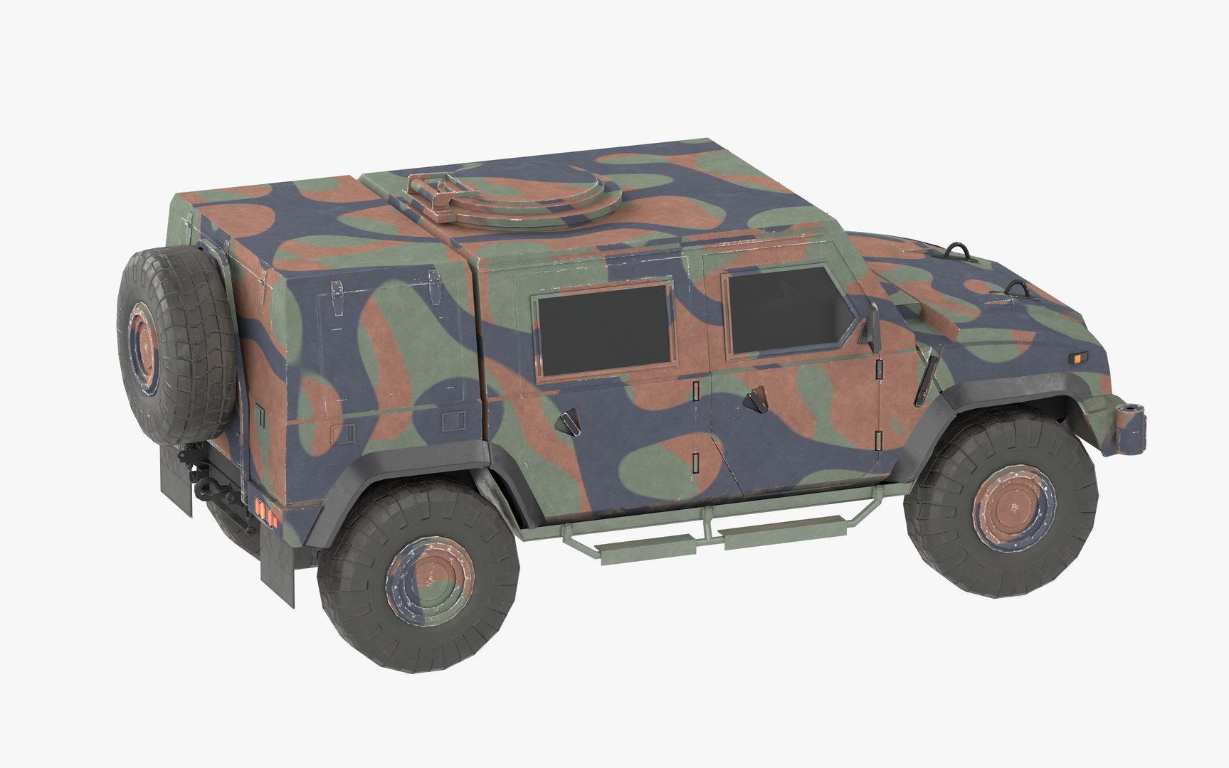 Iveco LMV Light Multirole Vehicle LODs Game Ready 3D Model - TurboSquid ...