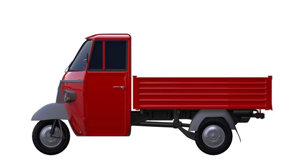 Mini truck 3D model | 1143817 | TurboSquid