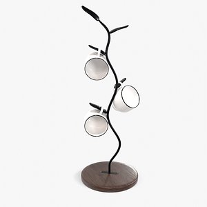 Kitchen Mug Tree Stand 3D model