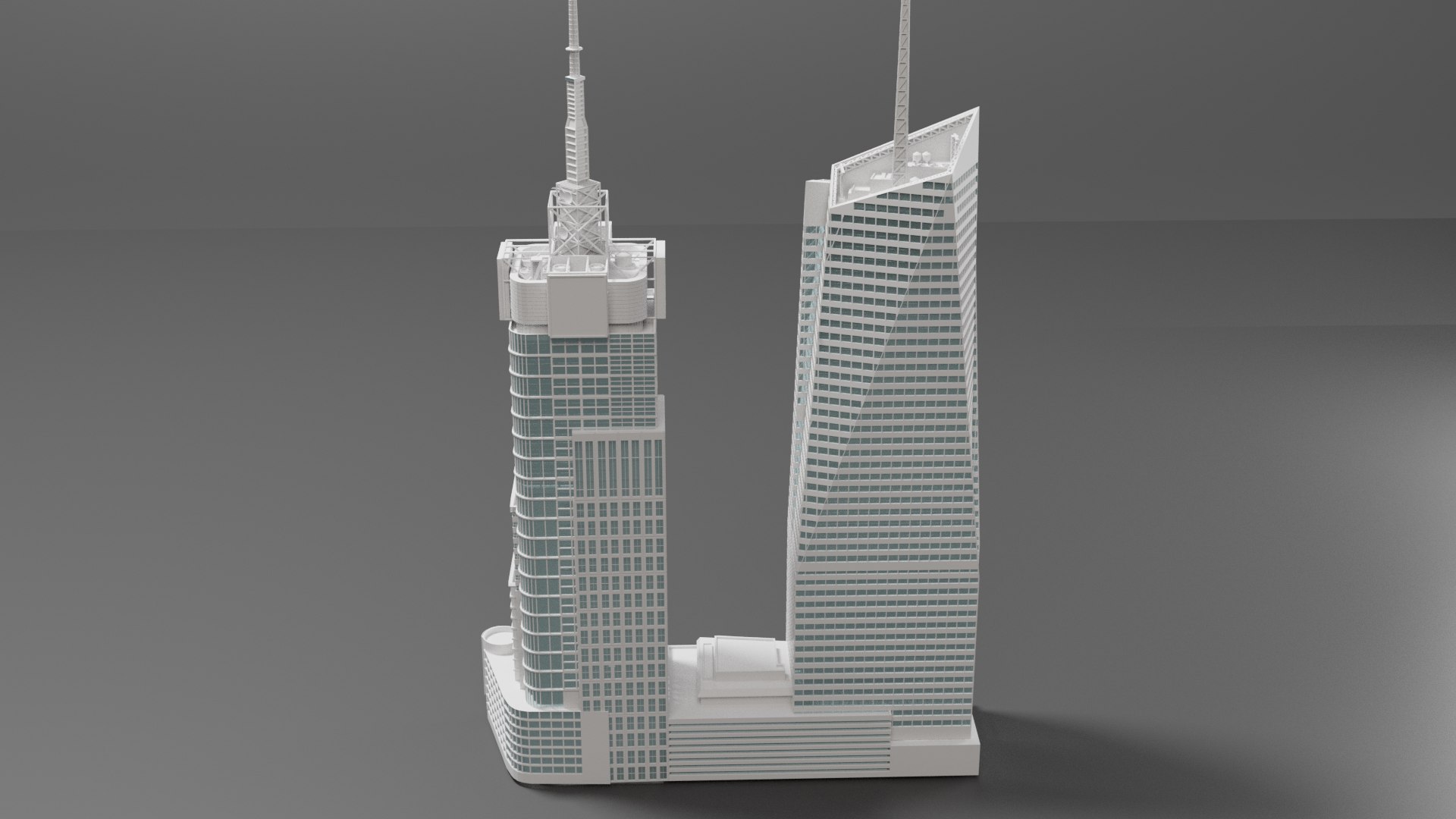 3D 100 Real World High Detailed Skyscrapers And Buildings - TurboSquid ...