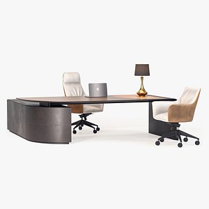 3D 4Mariani Legacy Executive Desk model