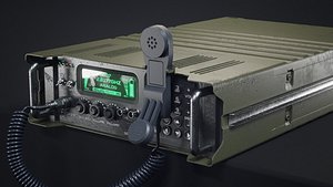 Military Radio 3D model