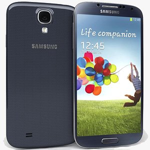 3d model of samsung galaxy s4 i9500